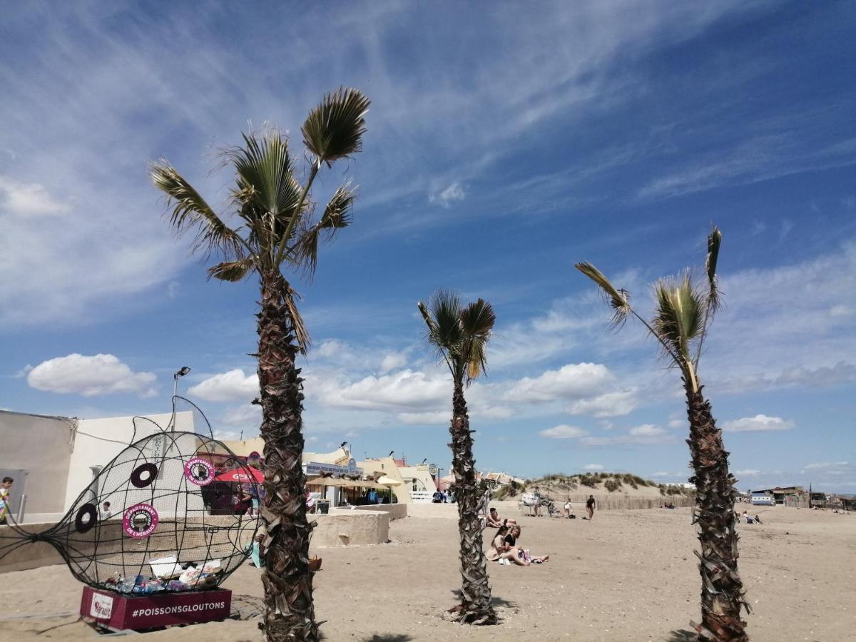 Cap d'Agde T2 avec piscine, tennis et parking. Buitenkant foto