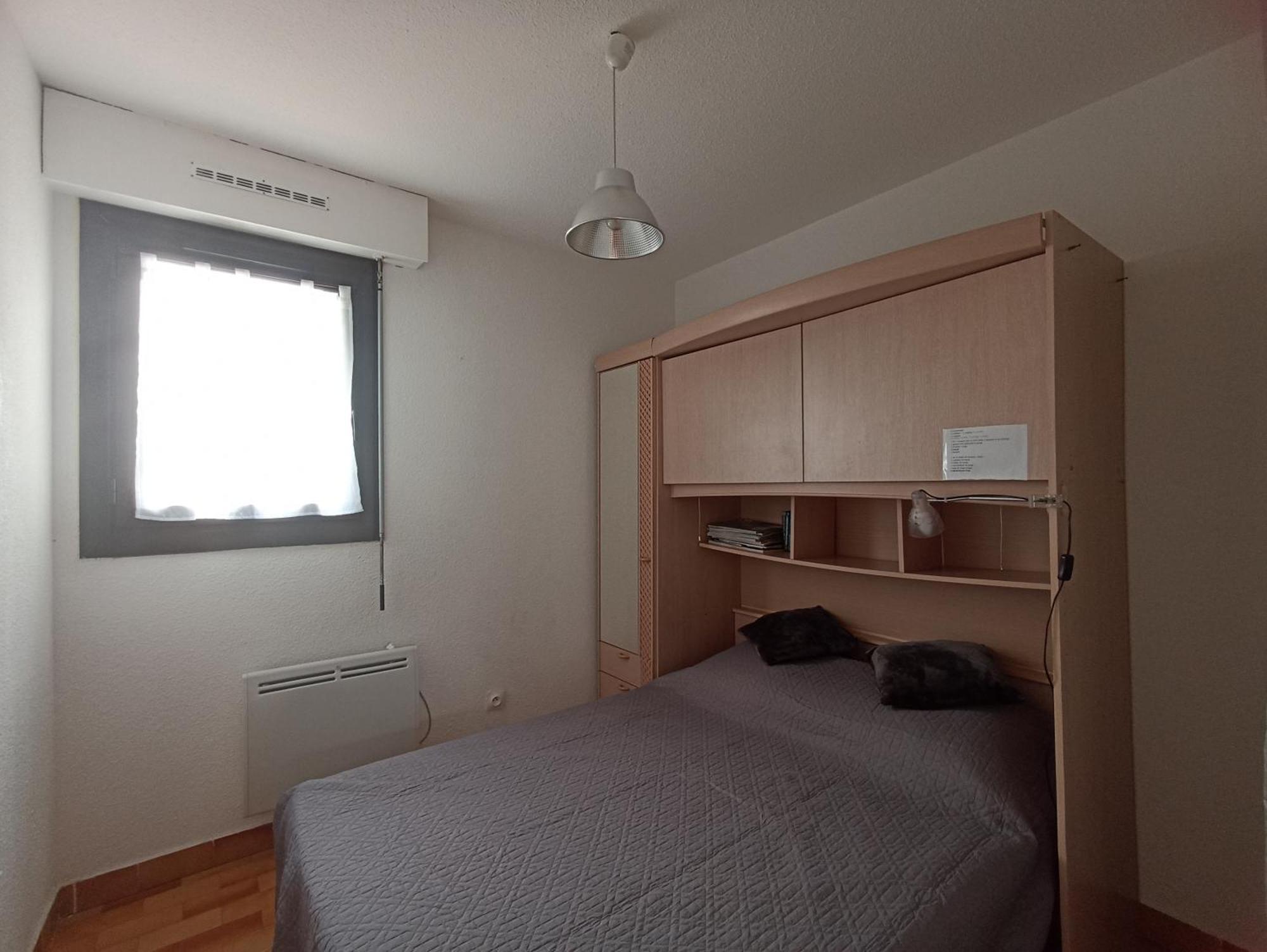 Cap d'Agde T2 avec piscine, tennis et parking. Buitenkant foto